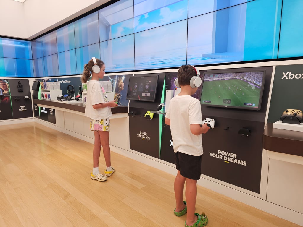 There's a range of free things to do in Sydney with kids, including visiting the Microsoft Shop offers an interactive experience for kids to explore the latest innovations and gadgets.