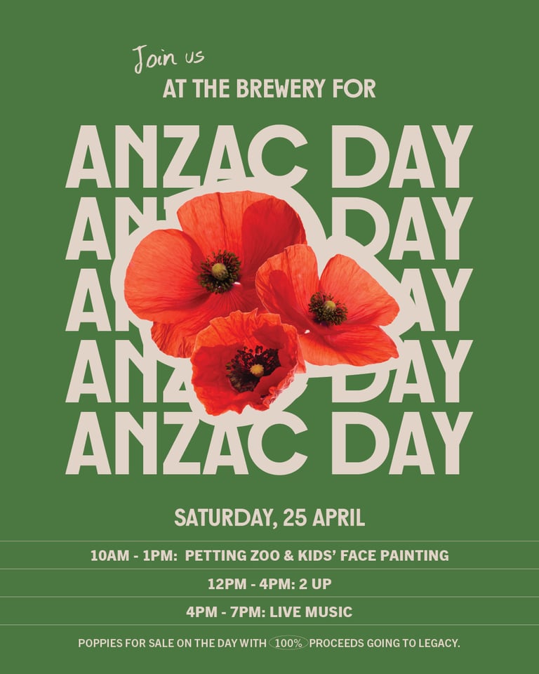 ANZAC Day at The Brewery