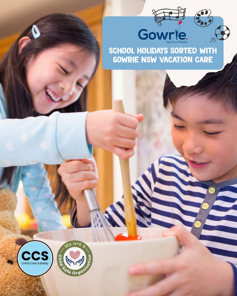 Vacation Care at Gowrie NSW