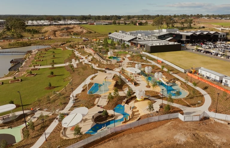 Stockland The Gables Lake Foreshore Opening