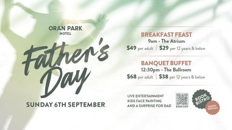 Father’s Day at Oran Park Hotel