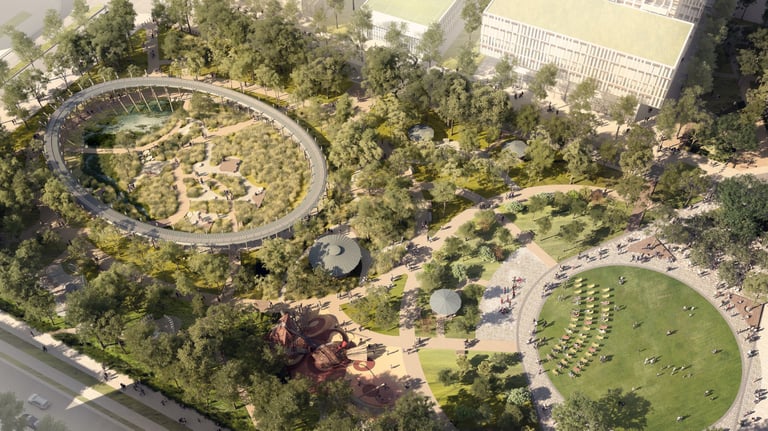 Naming Bradfield City’s Central Park, roads and places