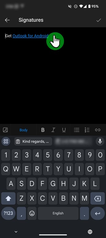 outlook android mobile html email signature install instructions step 3 part 4