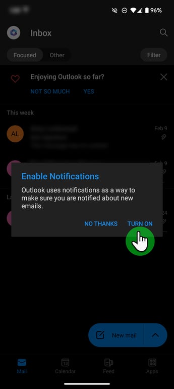 outlook android mobile html email signature install instructions step 1 part 6