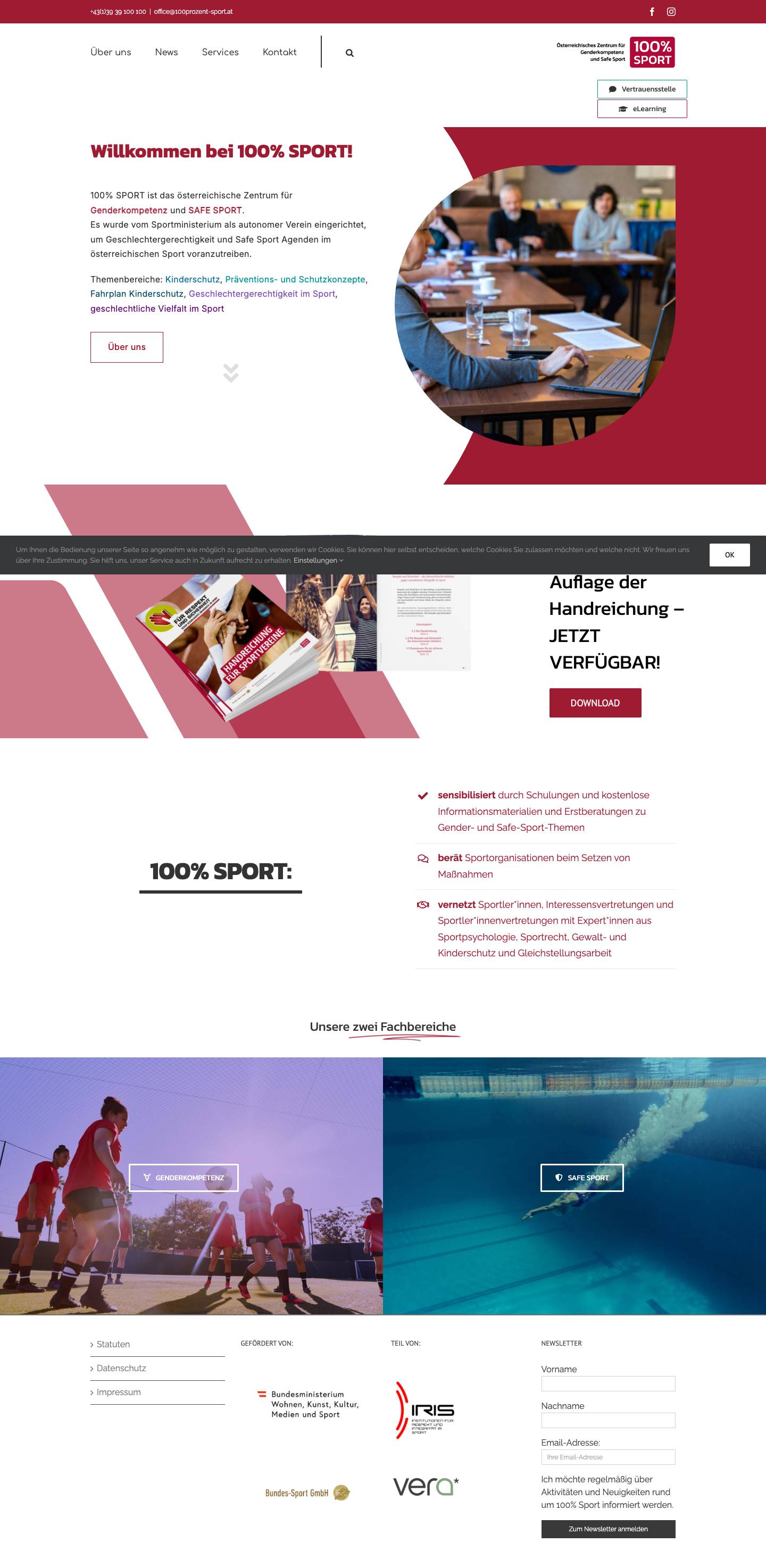 100% Sport - 100% SPORT - Full Screenshot