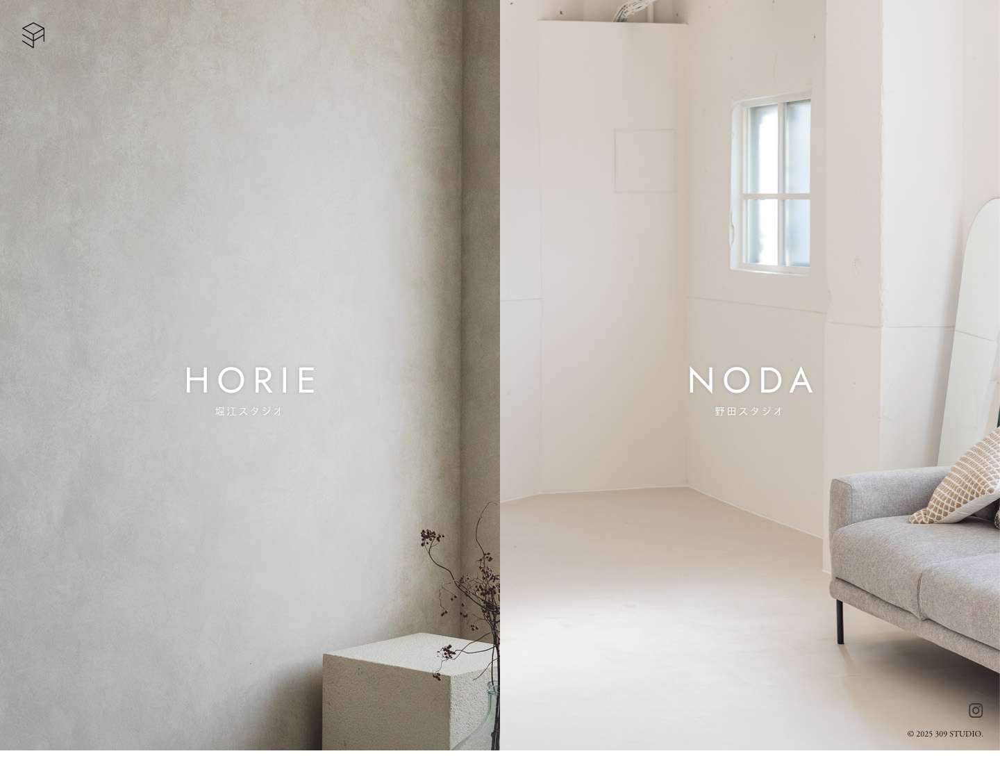 309STUDIO｜大阪のハウススタジオ - Full Screenshot