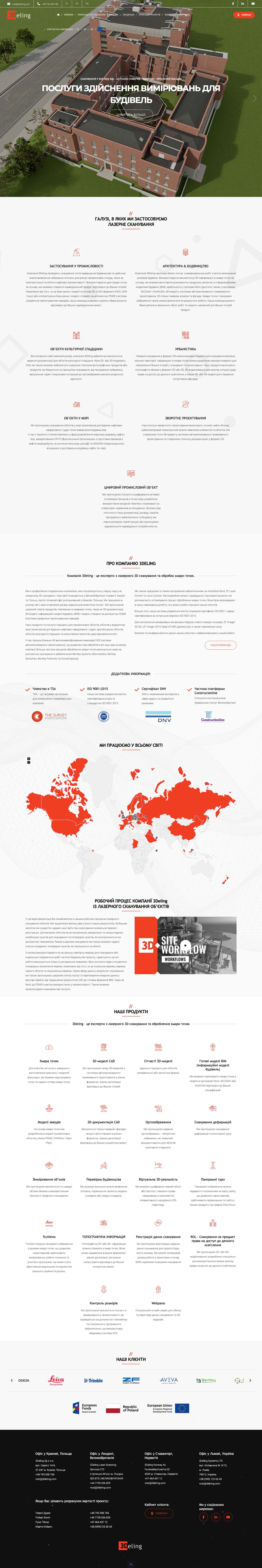 Головна сторінка - site RU to UA - Full Screenshot