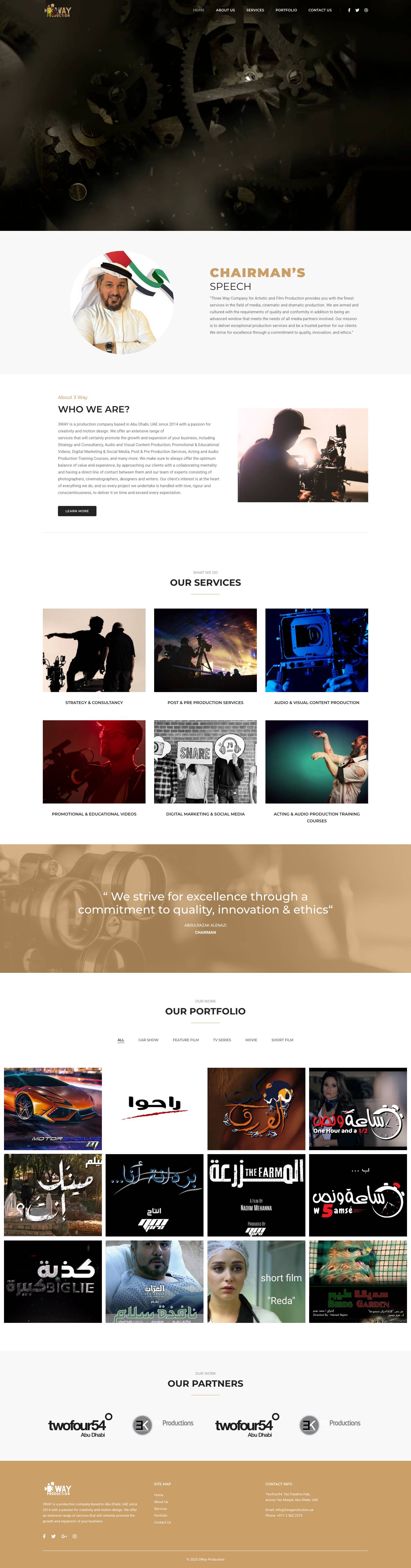 3 Way Production - Full Screenshot