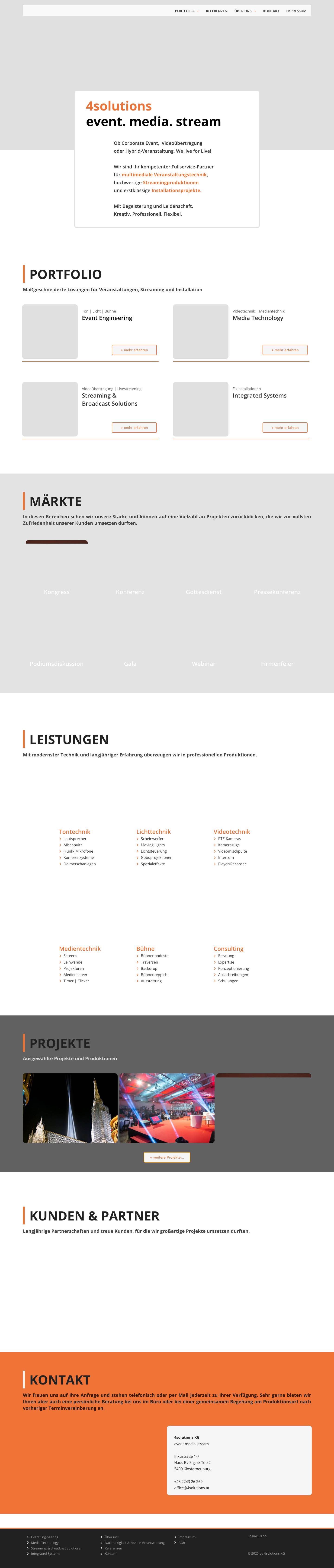 4solutions KG – event.media.stream - Full Screenshot