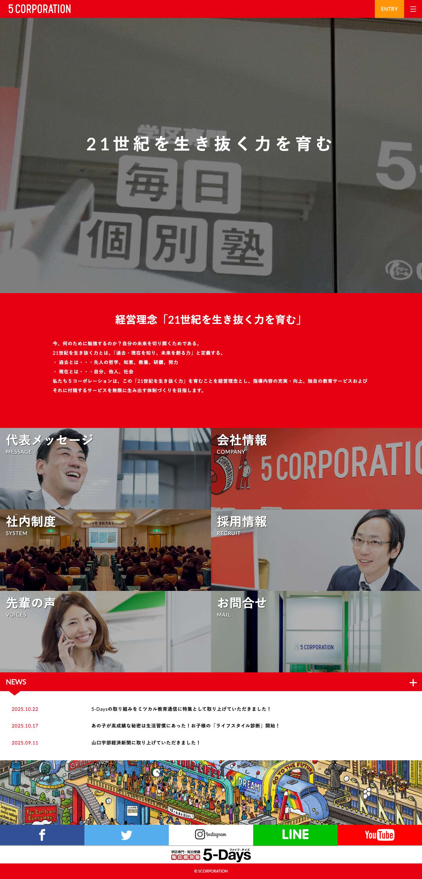 5コーポレーション - Full Screenshot