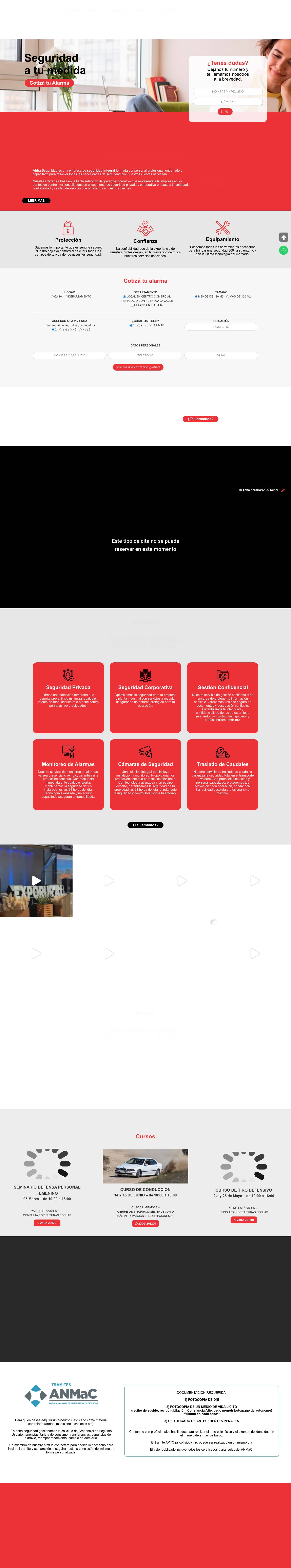ABBA – Seguridad - Full Screenshot