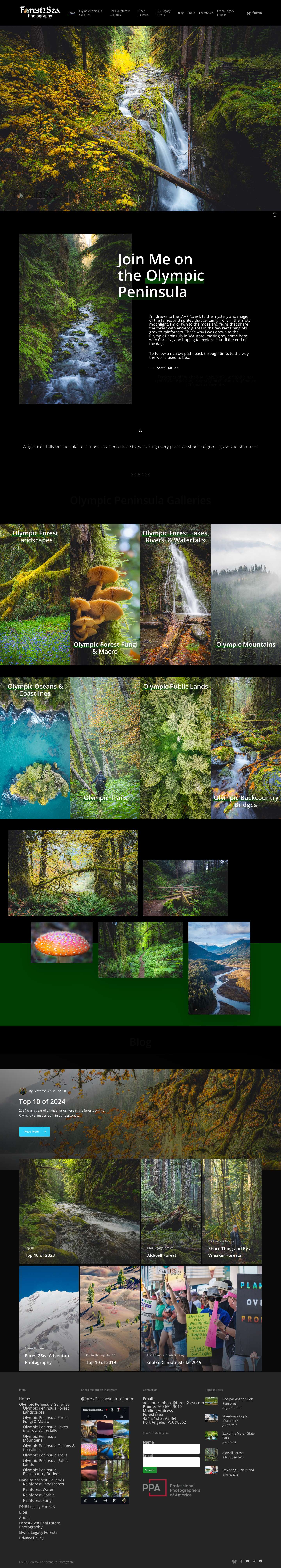 Forest2Sea Adventure Photography - Forest2Sea Adventure Photography - Full Screenshot