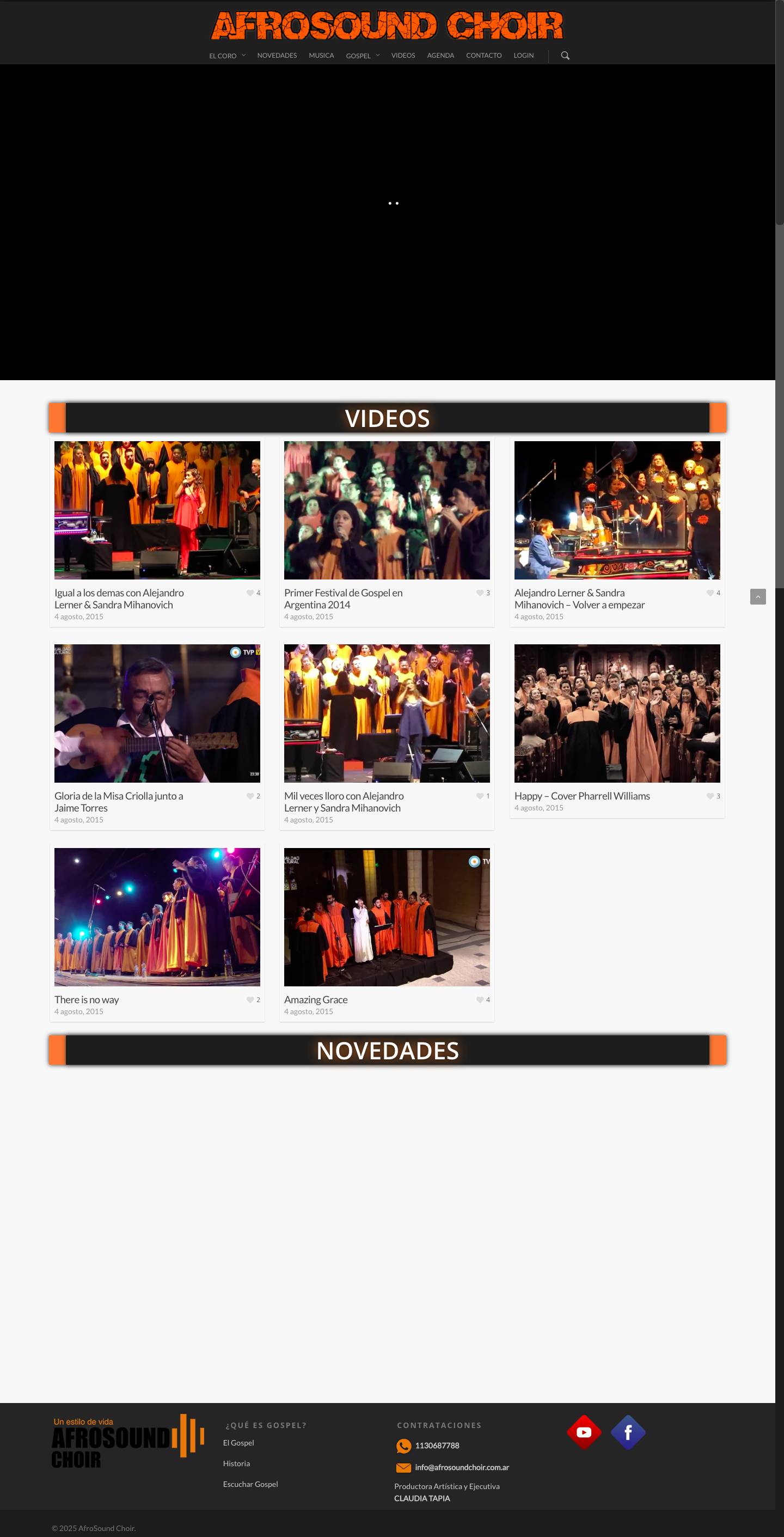 AfroSound Choir - Full Screenshot