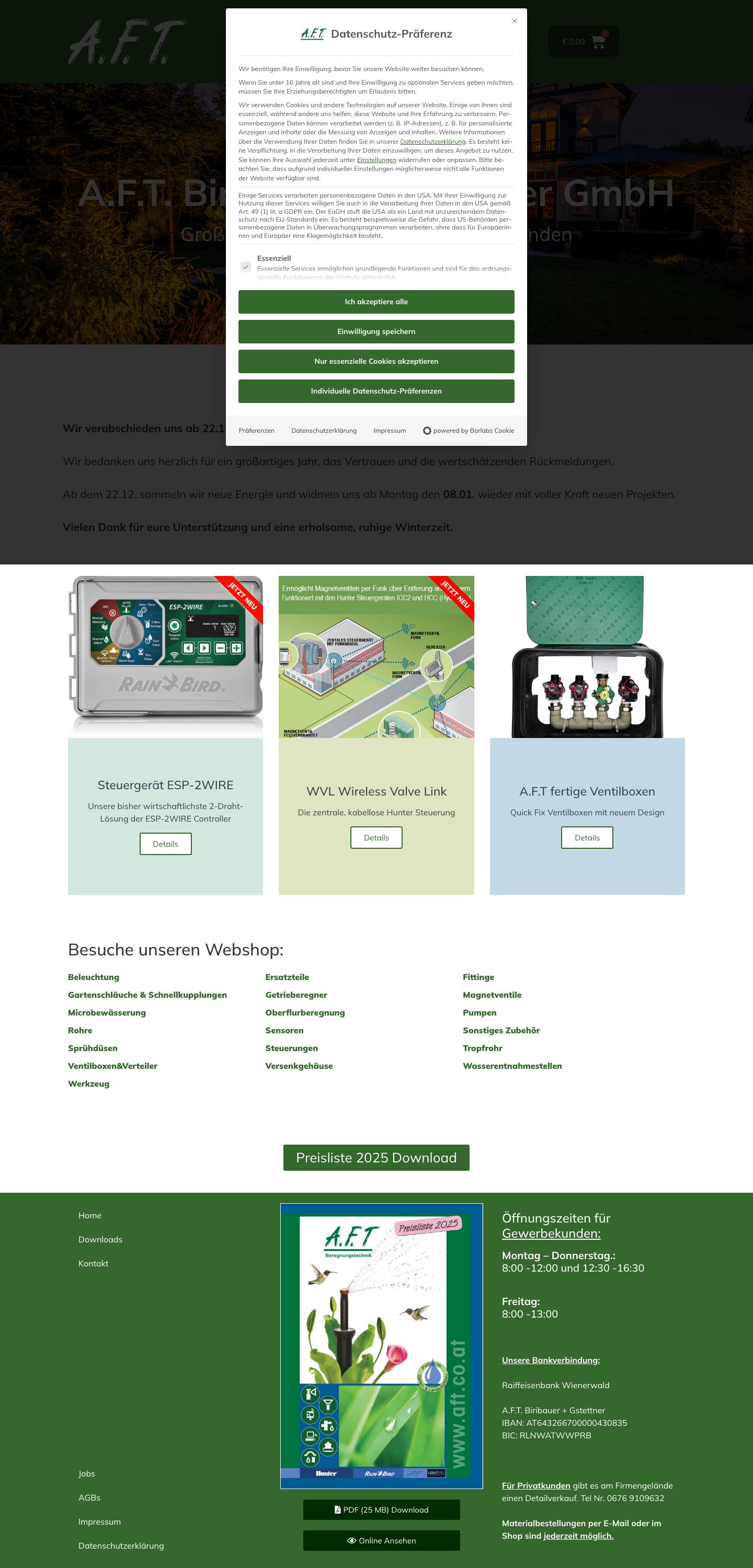 A.F.T. – Beregungstechnik - Full Screenshot