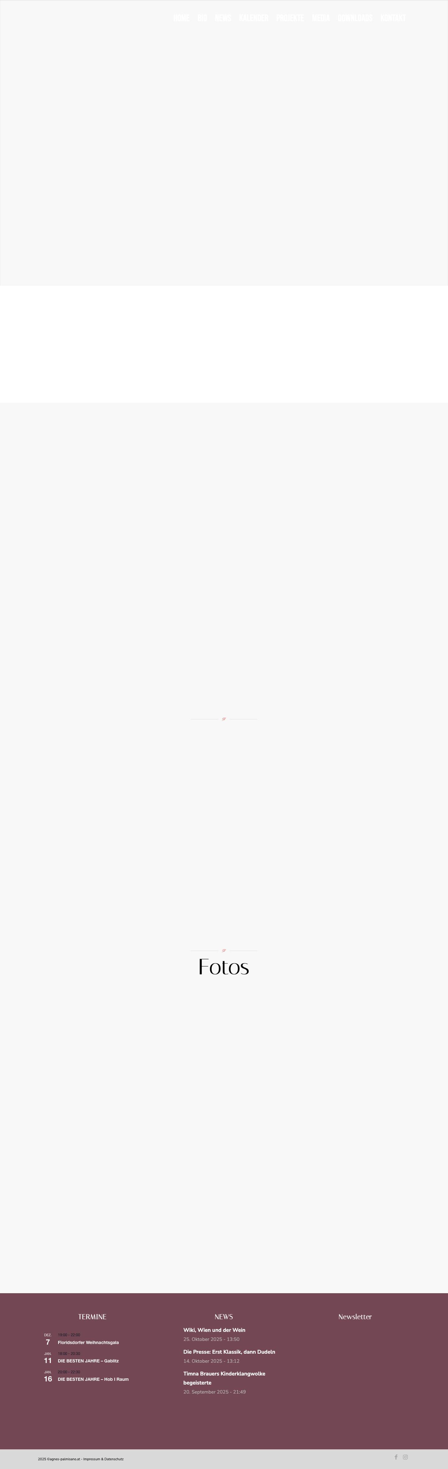 Home - Agnes Palmisano - Full Screenshot