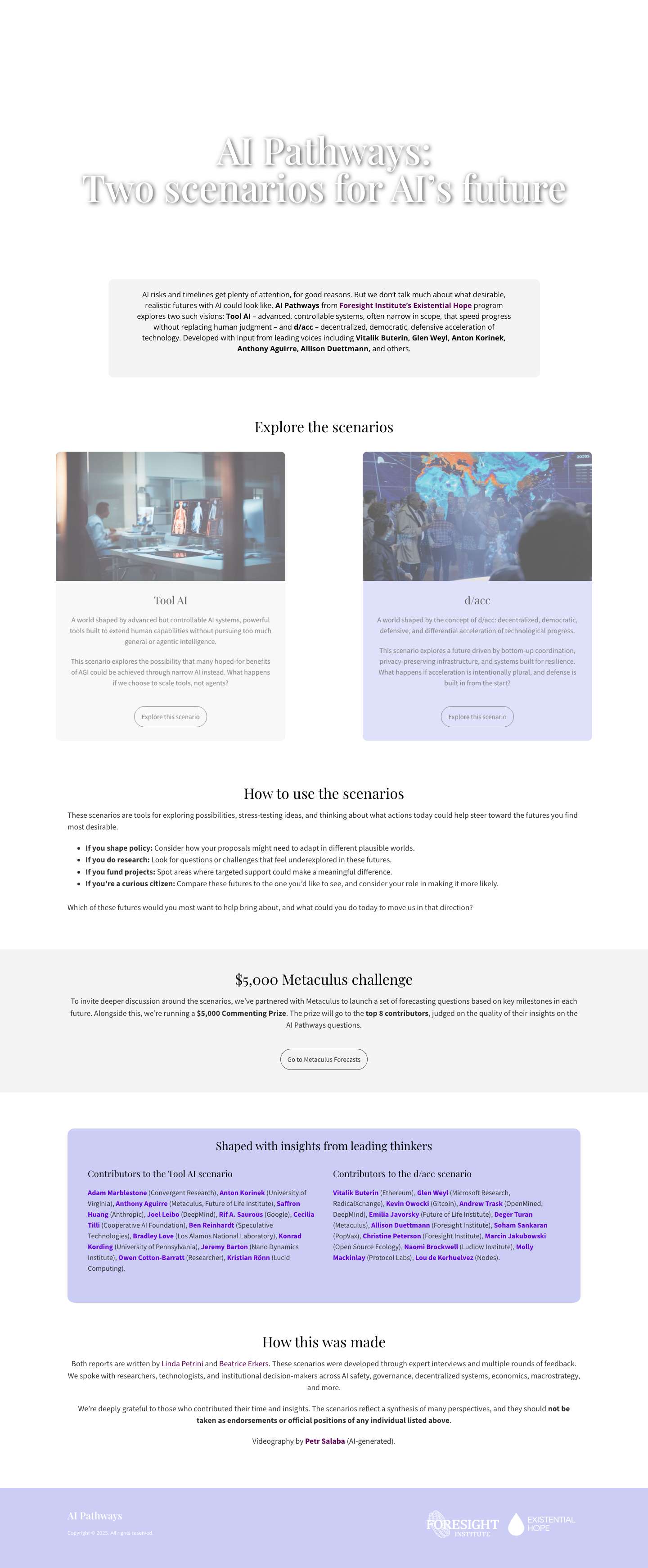 AI Pathways - Full Screenshot