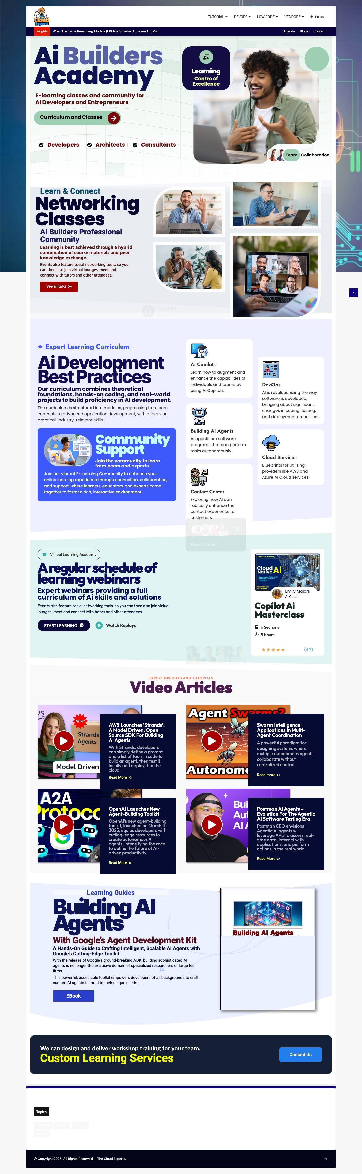 Ai Builders Academy - AiBuilders.academy - Full Screenshot
