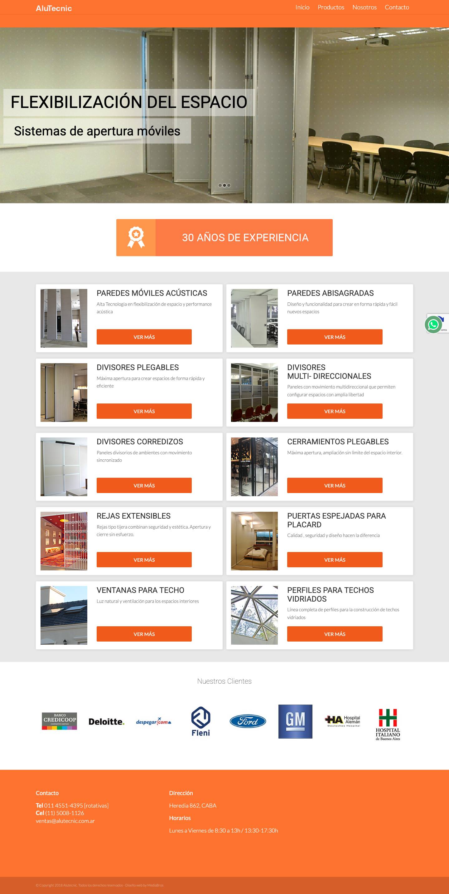 Alutecnic – Aberturas especiales - Full Screenshot