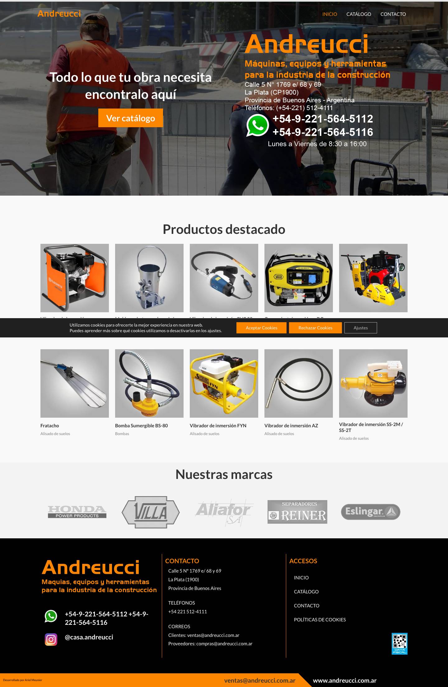 Todo lo que tu obra necesita - Andreucci - Full Screenshot