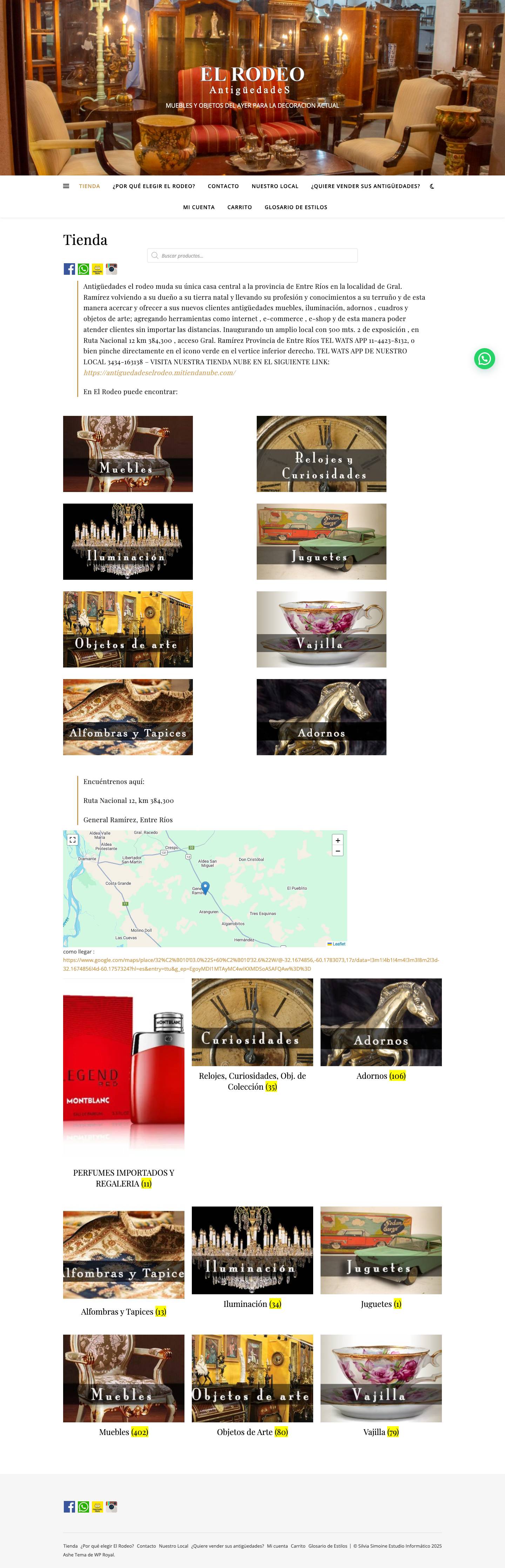 MUEBLES Y OBJETOS DEL AYER PARA LA DECORACION ACTUAL - Full Screenshot