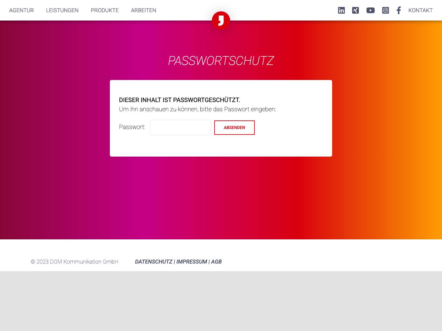Referenzen - DGM - Full Screenshot