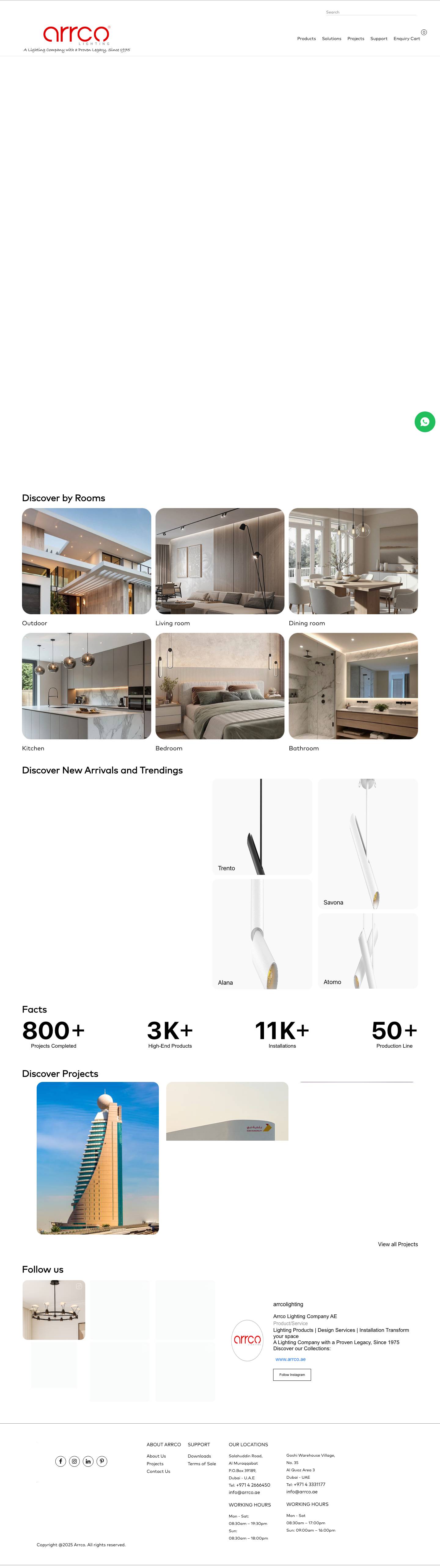 Home - ArrcoHome - ArrcoArrco-Home - Full Screenshot