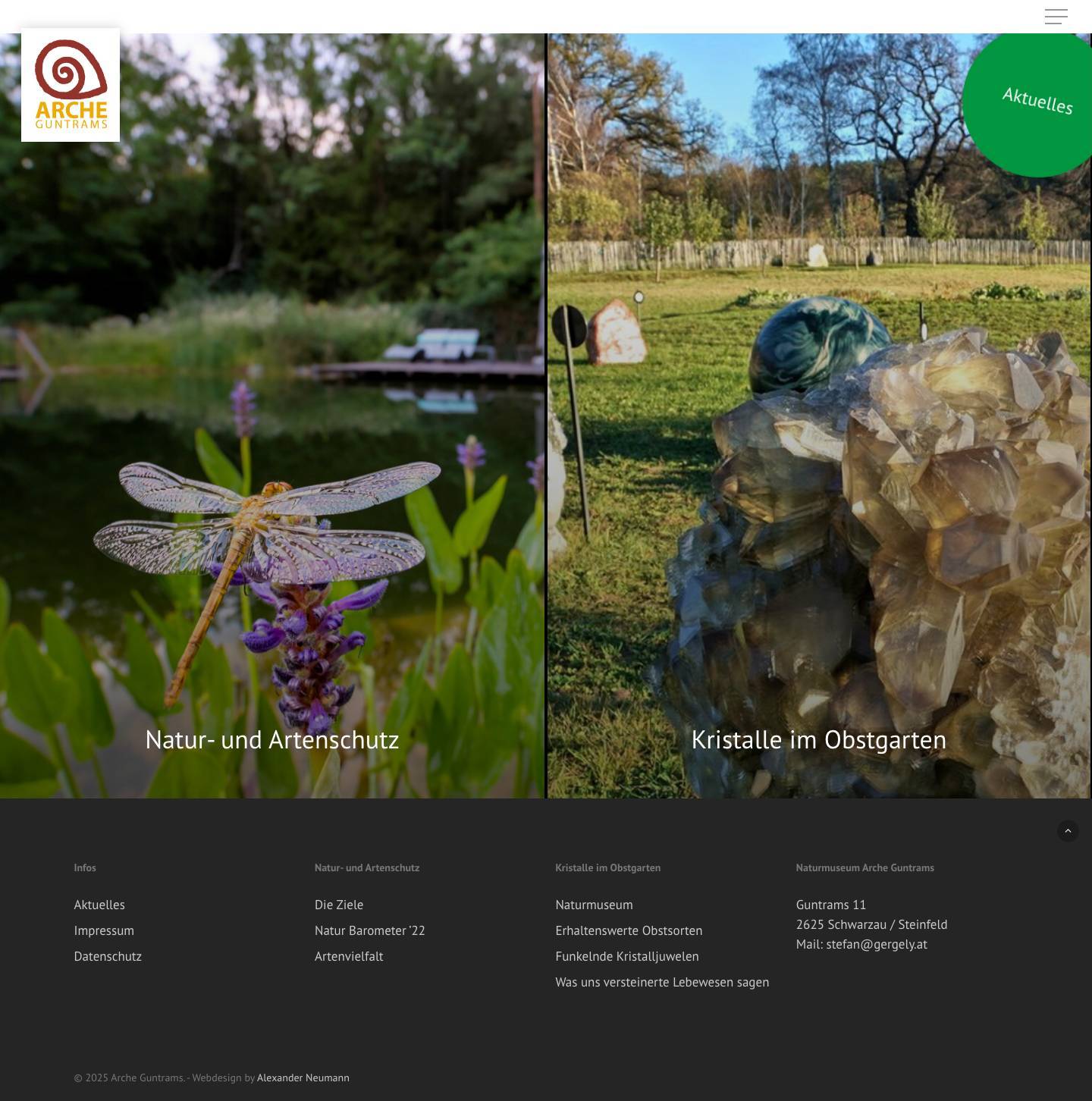 Gut Guntrams | Boutiquehotel - Kristallgarten - Veranda mit Shop - Full Screenshot