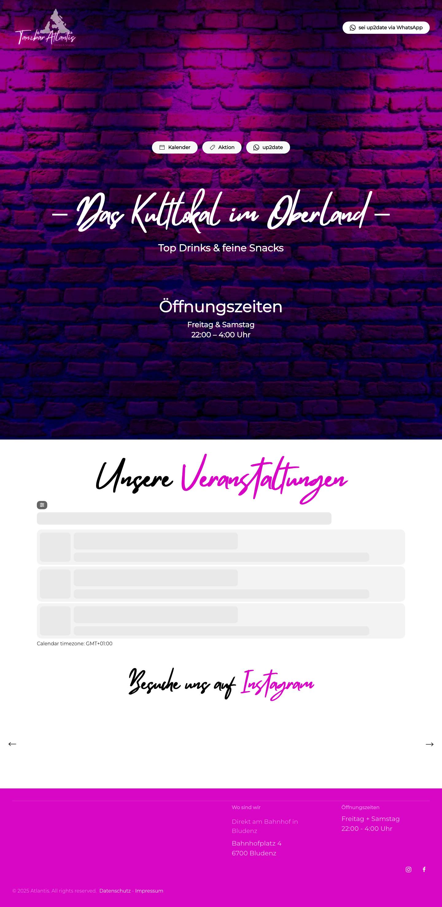 Atlantis – Die Kulttanzbar im Oberland - Full Screenshot