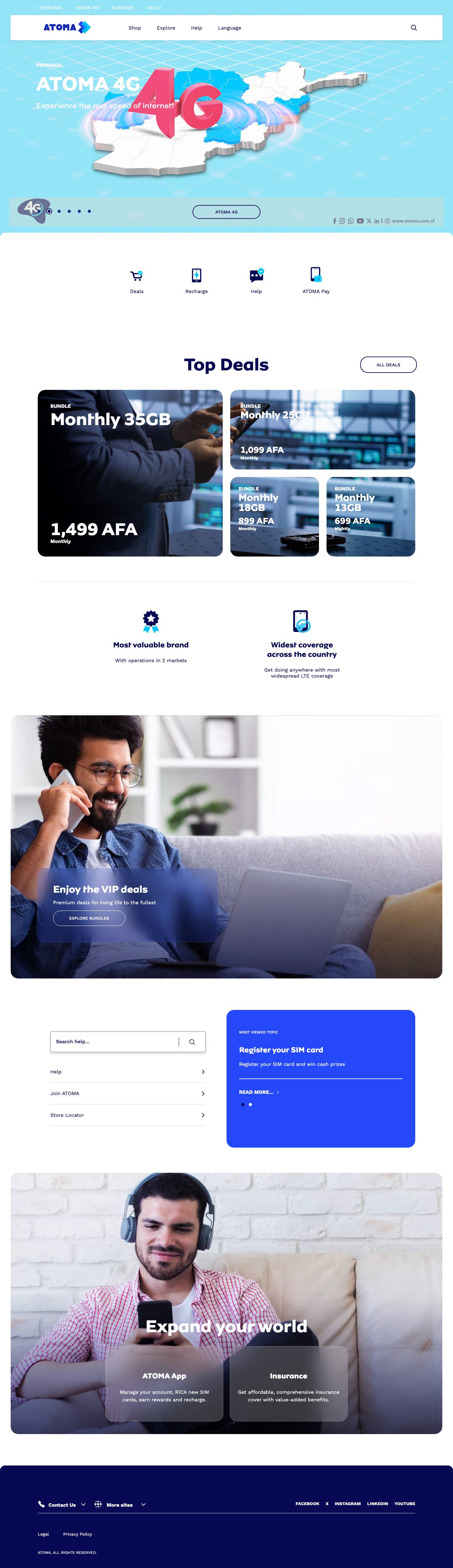 Personal - ATOMA - Full Screenshot