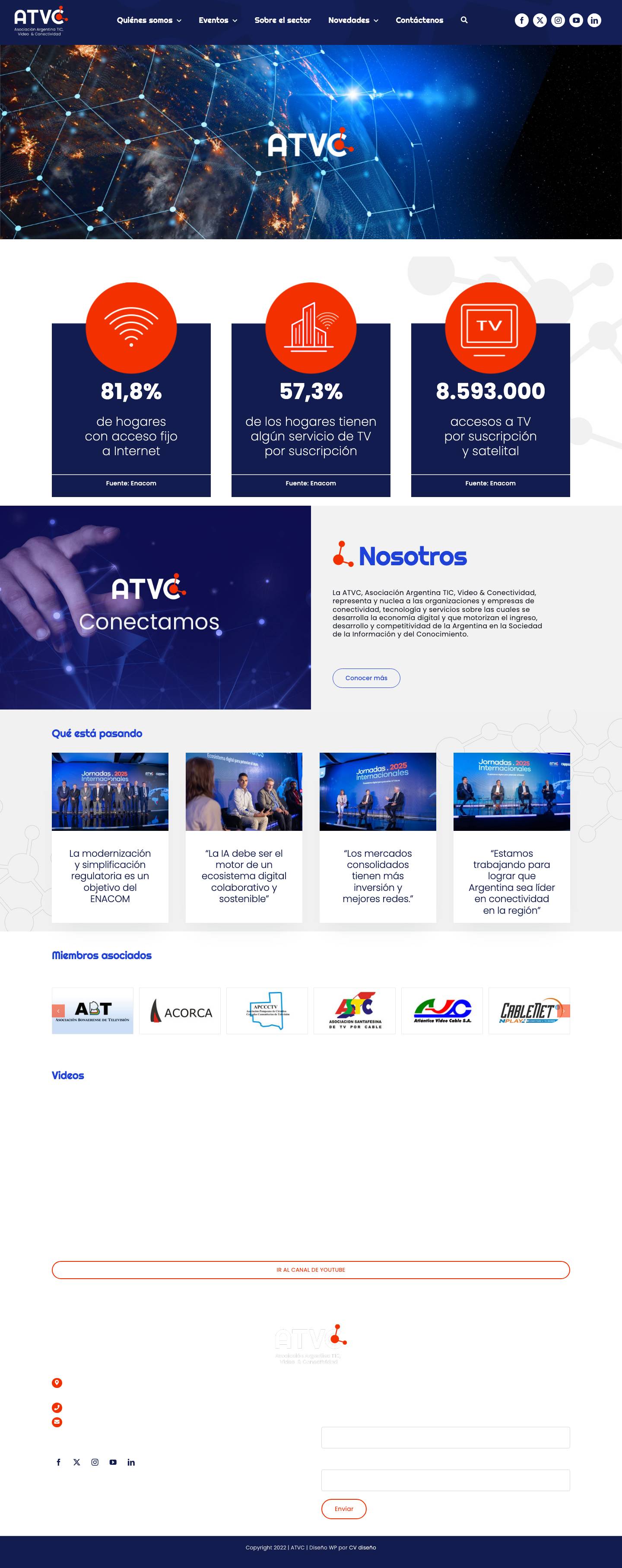 Home - ATVC - Full Screenshot