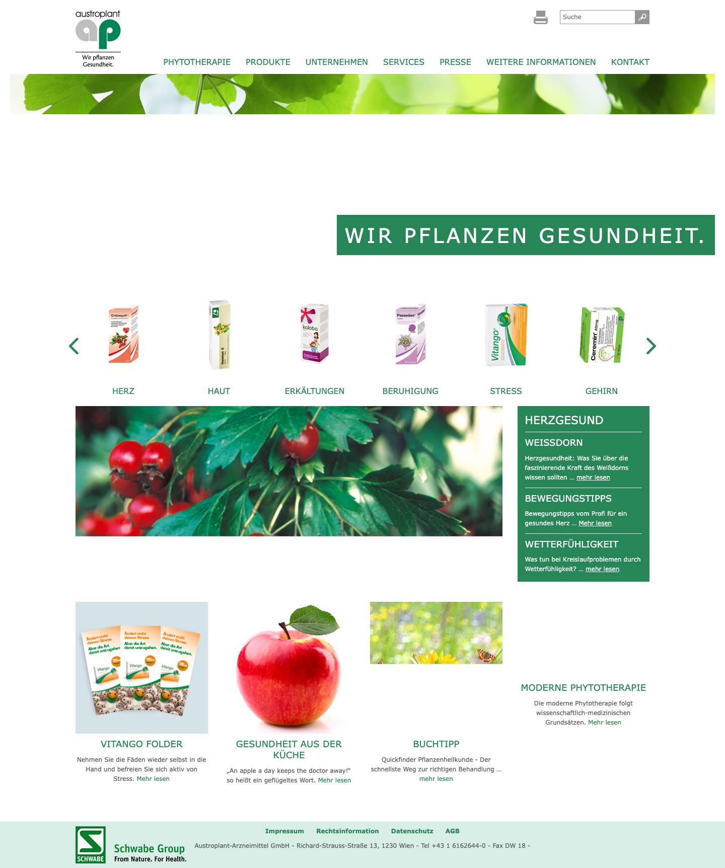 Startseite - AustroplantAustroplant - Full Screenshot
