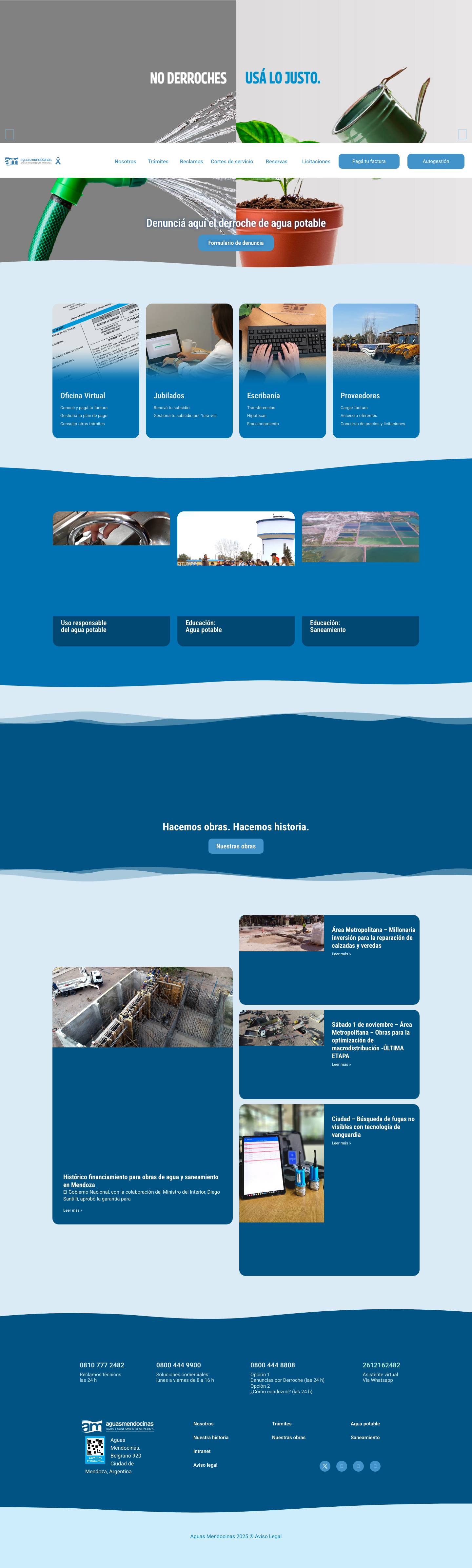 Aguas Mendocinas – Aysam – Aguas Mendocinas - Full Screenshot