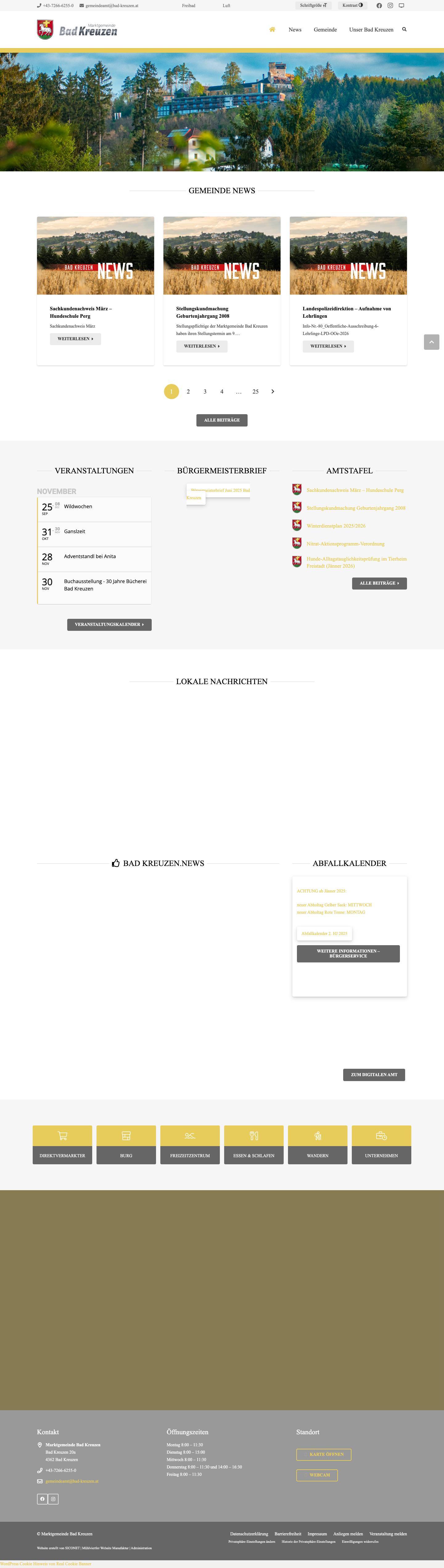 Willkommen in Bad Kreuzen - Herzlich Willkommen in Bad Kreuzen! - Full Screenshot