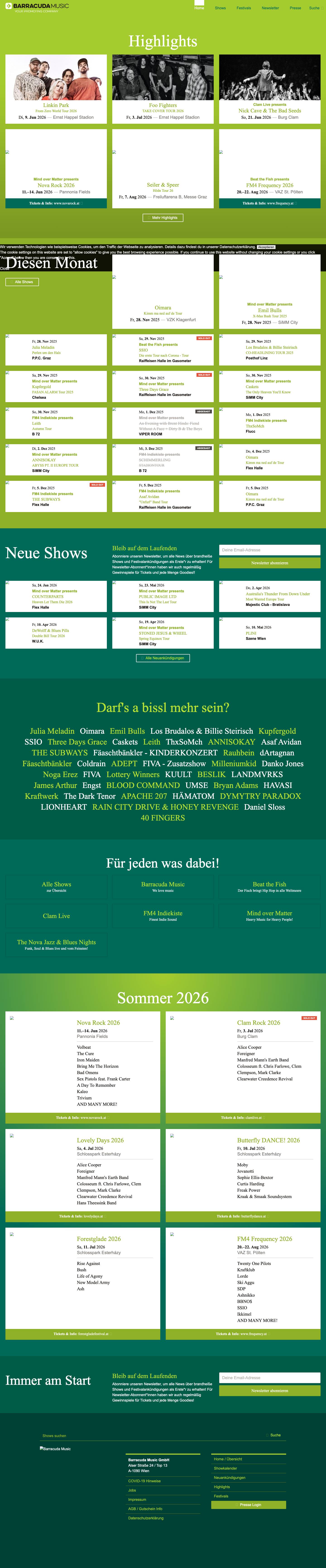 Barracuda Music - Full Screenshot