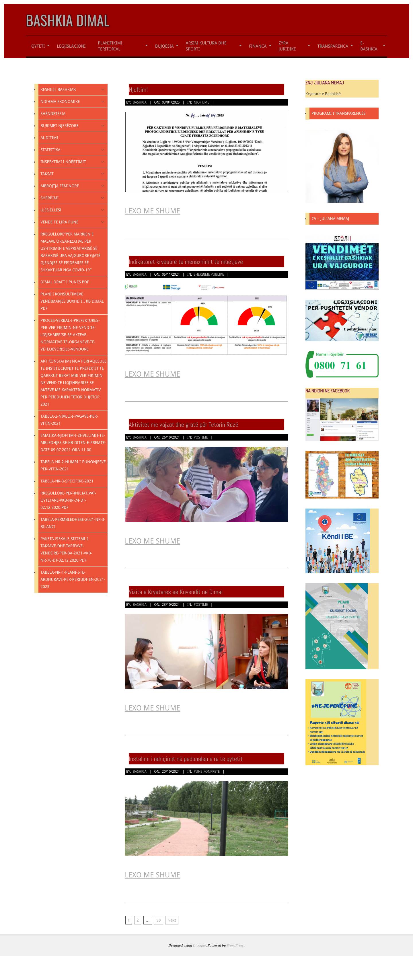 Bashkia Dimal - Full Screenshot