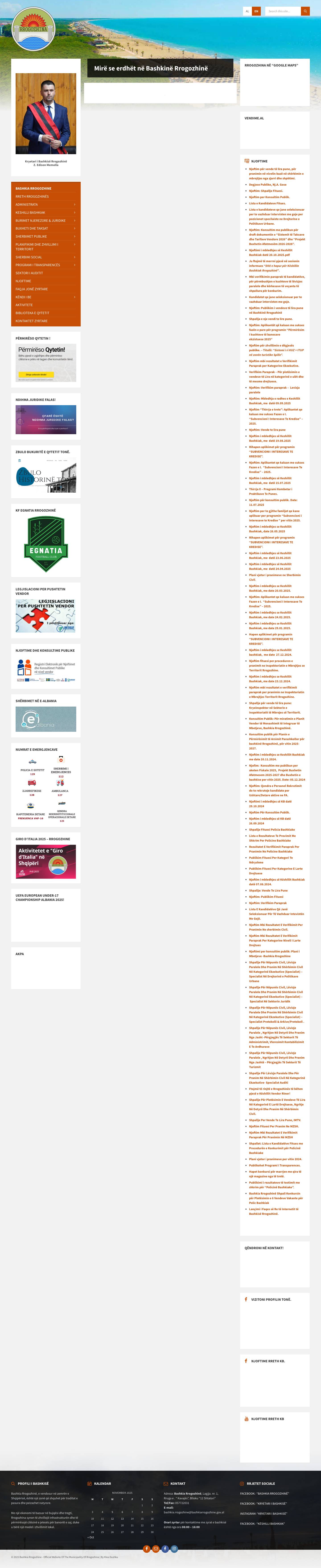 Bashkia Rrogozhine – Bashkia Rrogozhine - Full Screenshot