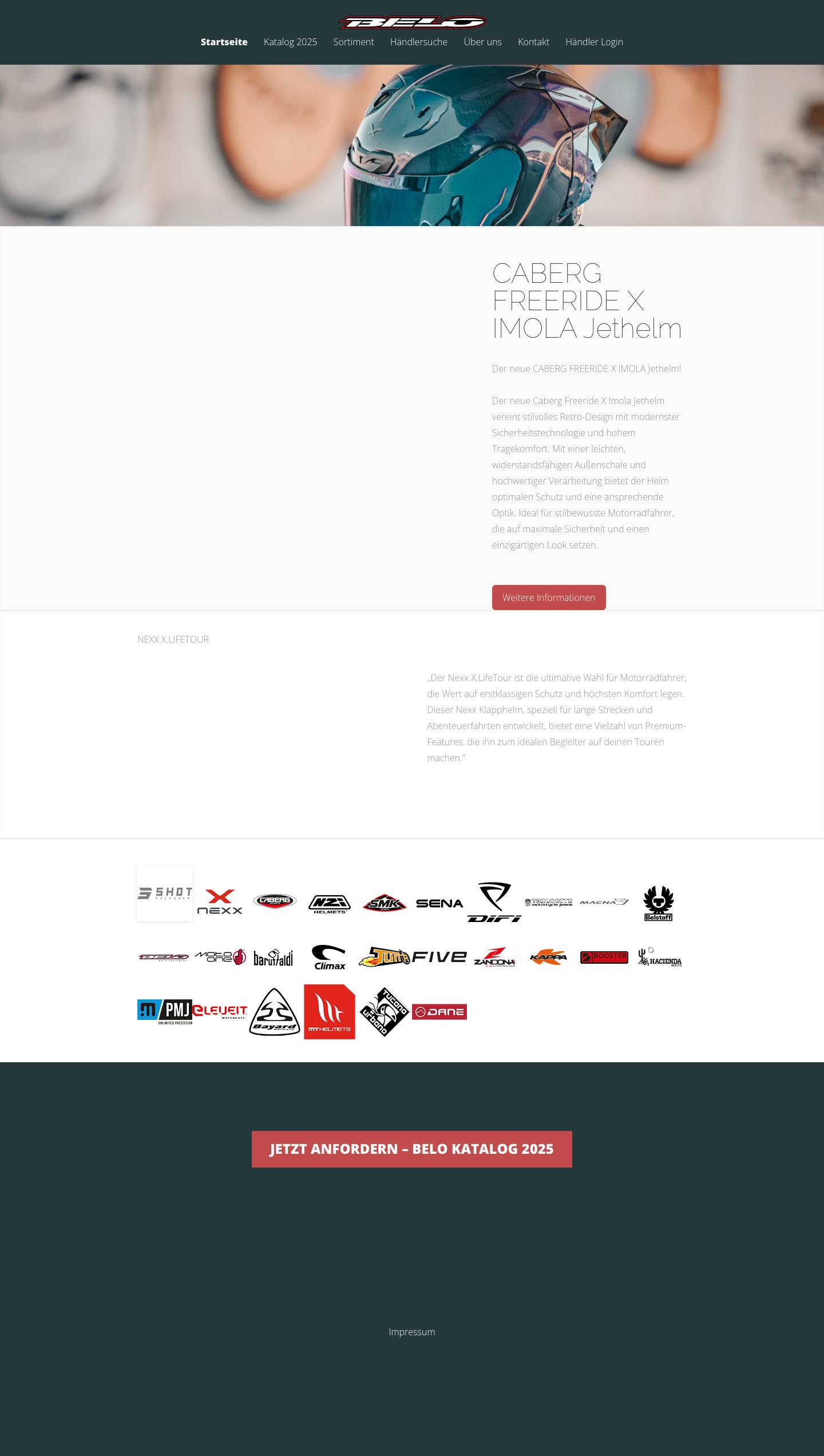 Belo | JETZT ANFORDERN - BELO KATALOG 2025 - Full Screenshot