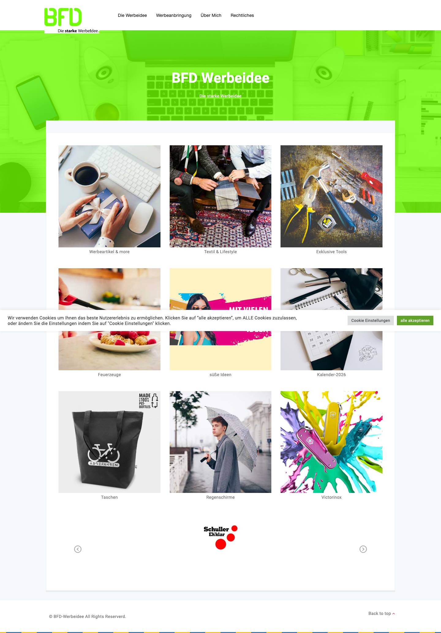 BFD Werbeidee – Die starke Werbeidee - Full Screenshot