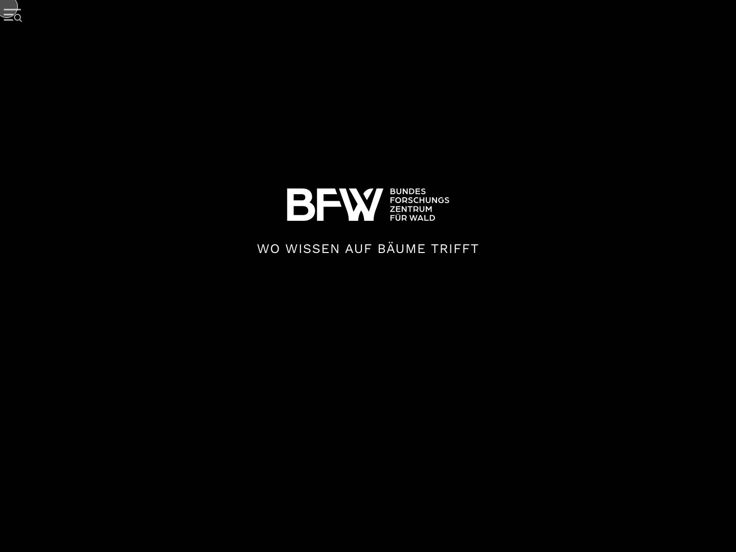 Startseite - BFW - Full Screenshot