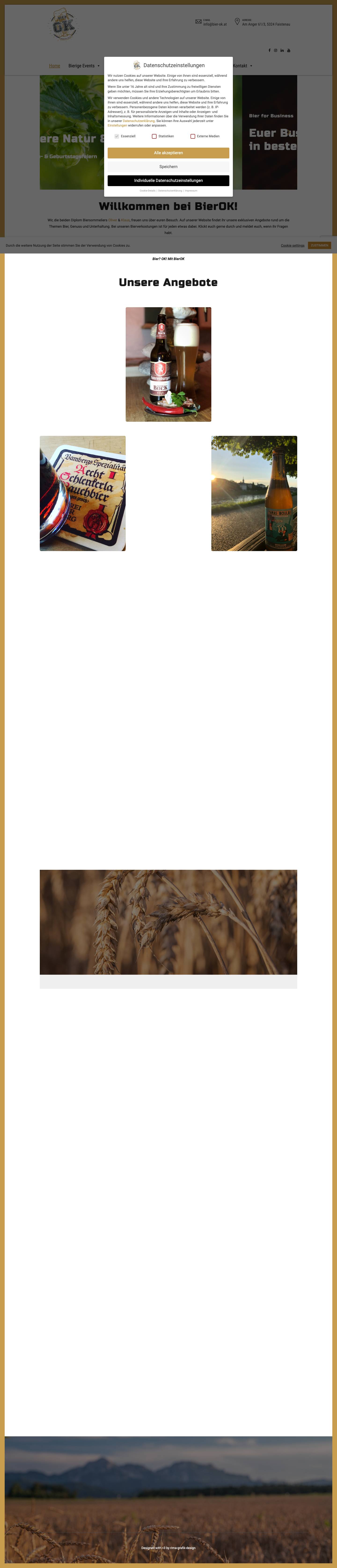 Bierverkostung | Business-Events | Bier-Erlebnisse - Full Screenshot