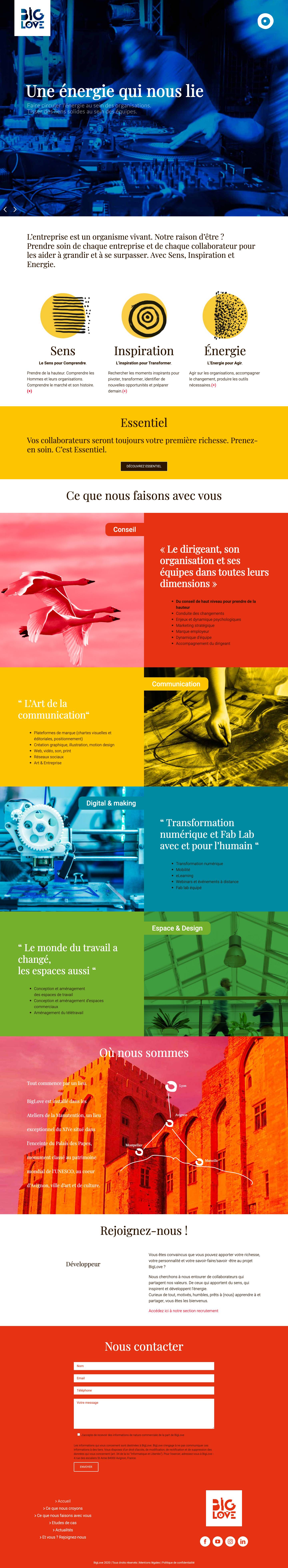 BigLove ::: Creative Business Partners - Full Screenshot