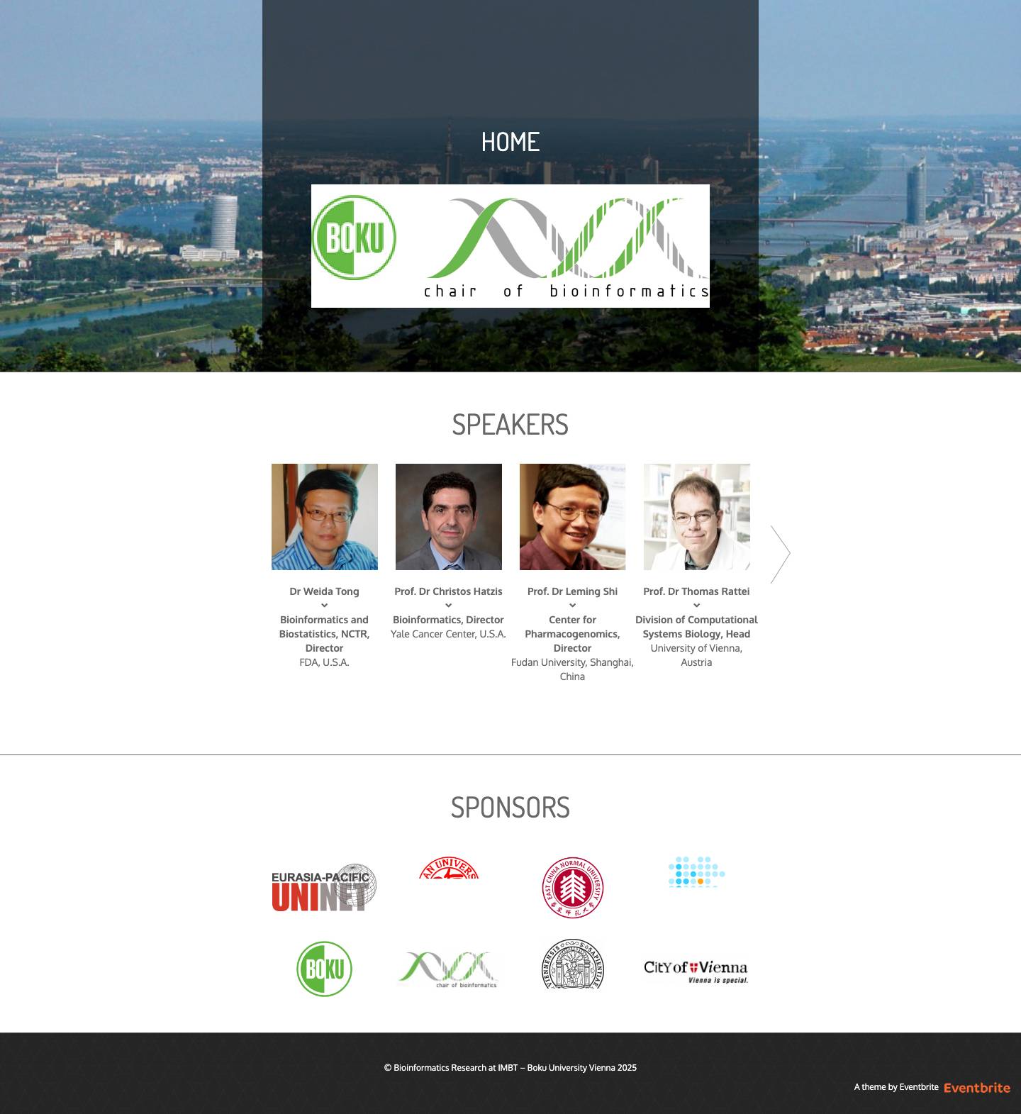 Bioinformatics Research at IMBT - Boku University Vienna | Bioinformatics Research at IMBT – Boku University Vienna - Full Screenshot