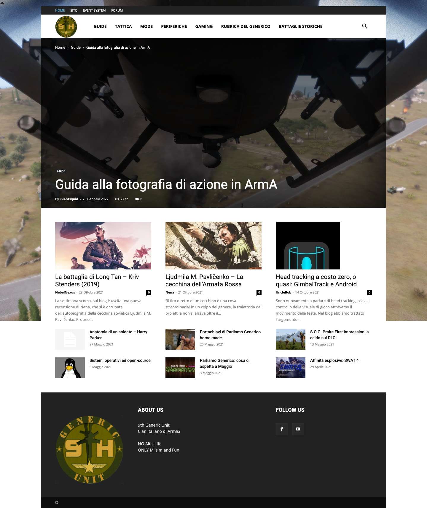 HOME - BLOG 9GU - Full Screenshot