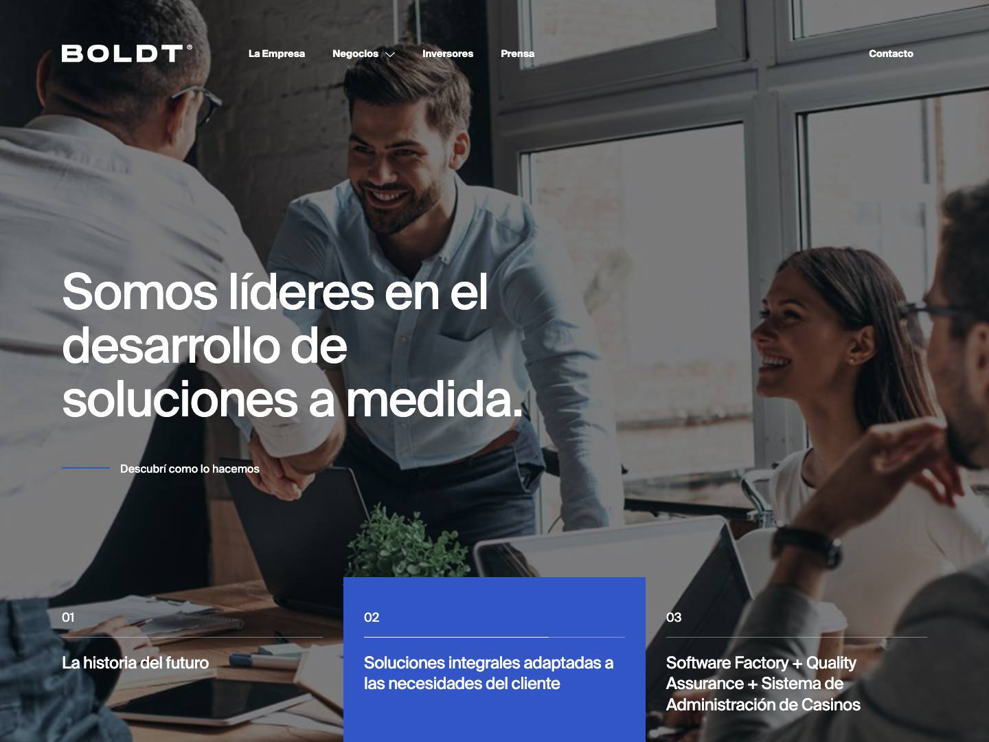 Boldt S.A. - Full Screenshot