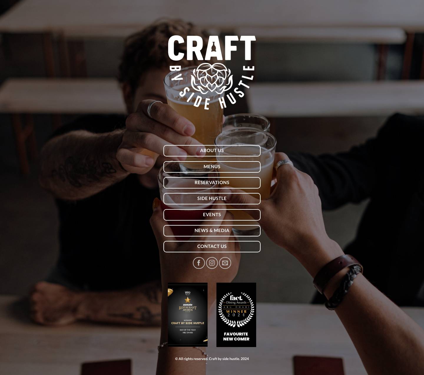 Craft Brewery and Kitchen - Full Screenshot