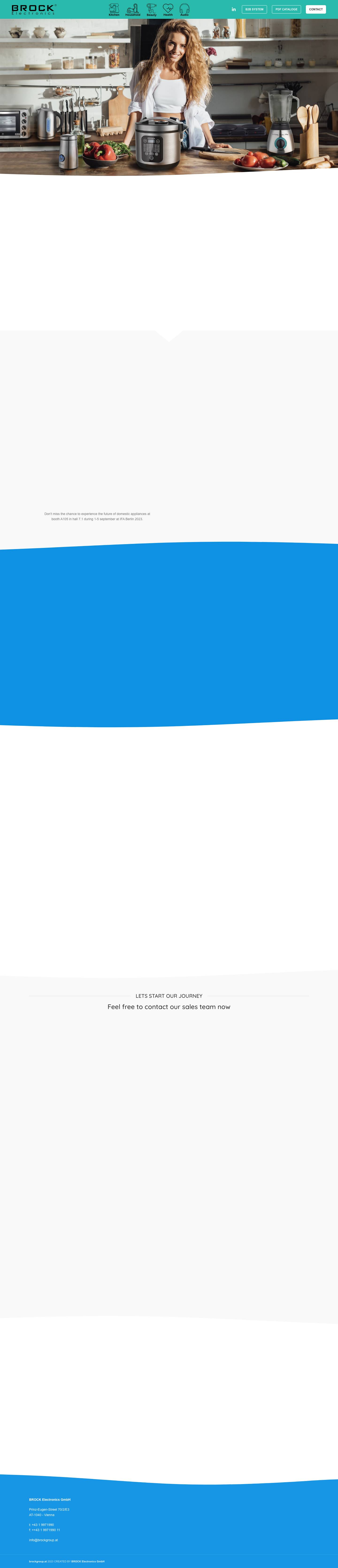 brockgroup.at – Your Wholesale Partner - Full Screenshot