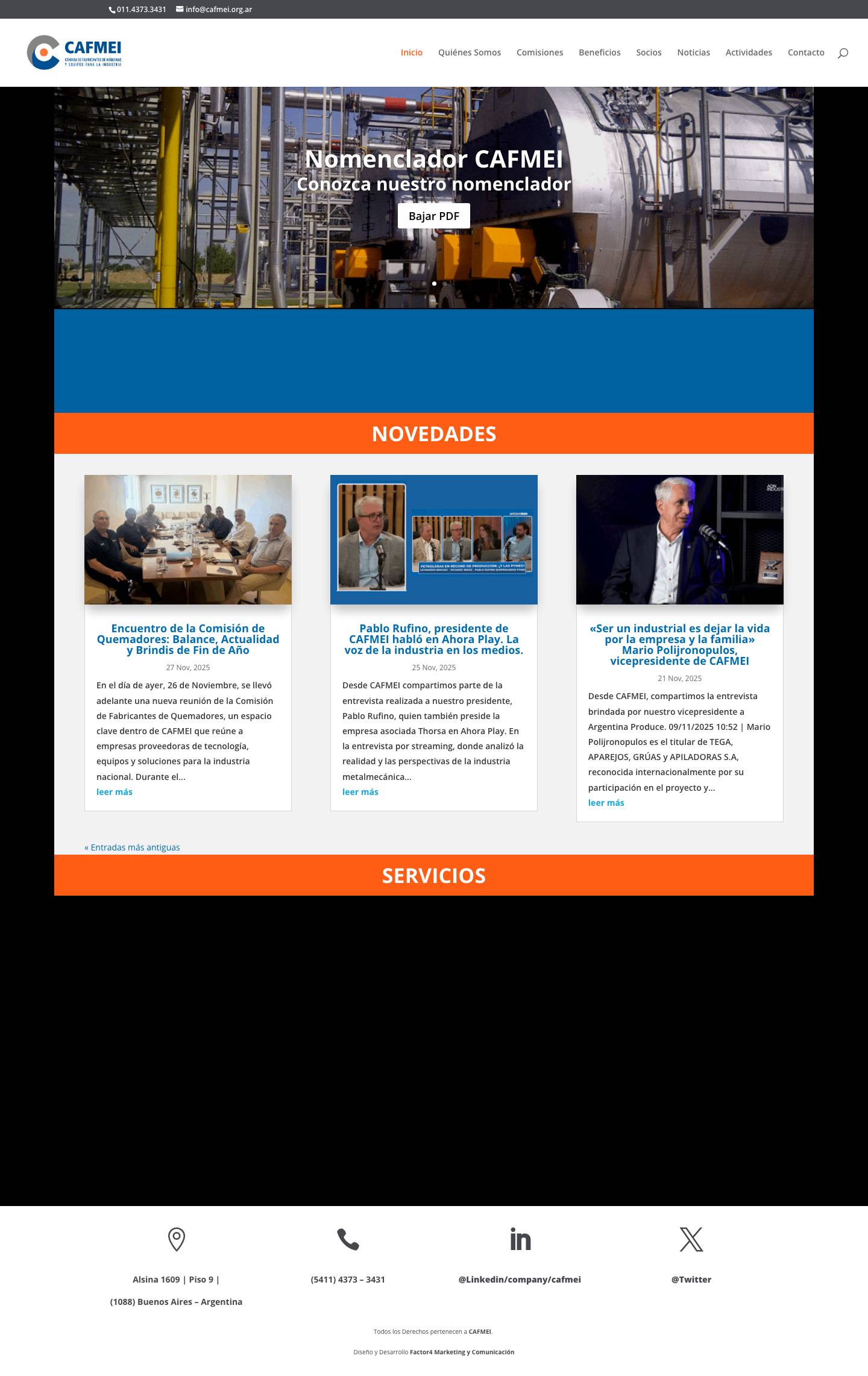 CAFMEI | CAFMEI - Full Screenshot