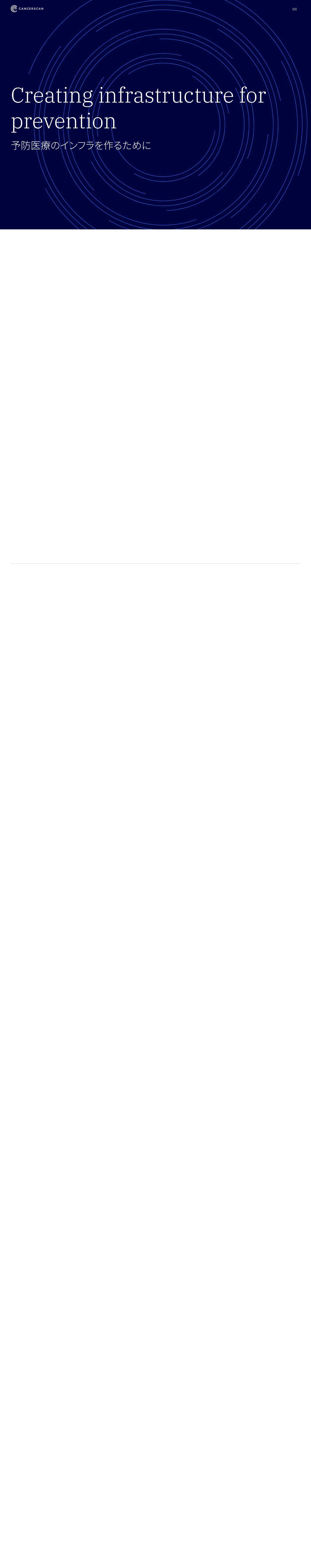 Cancerscan キャンサースキャン - Full Screenshot