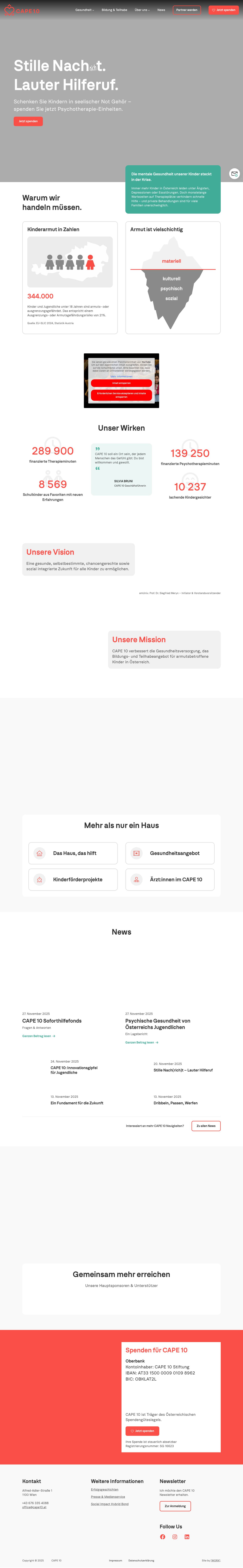 CAPE 10 – Das Haus, das hilft. - Full Screenshot