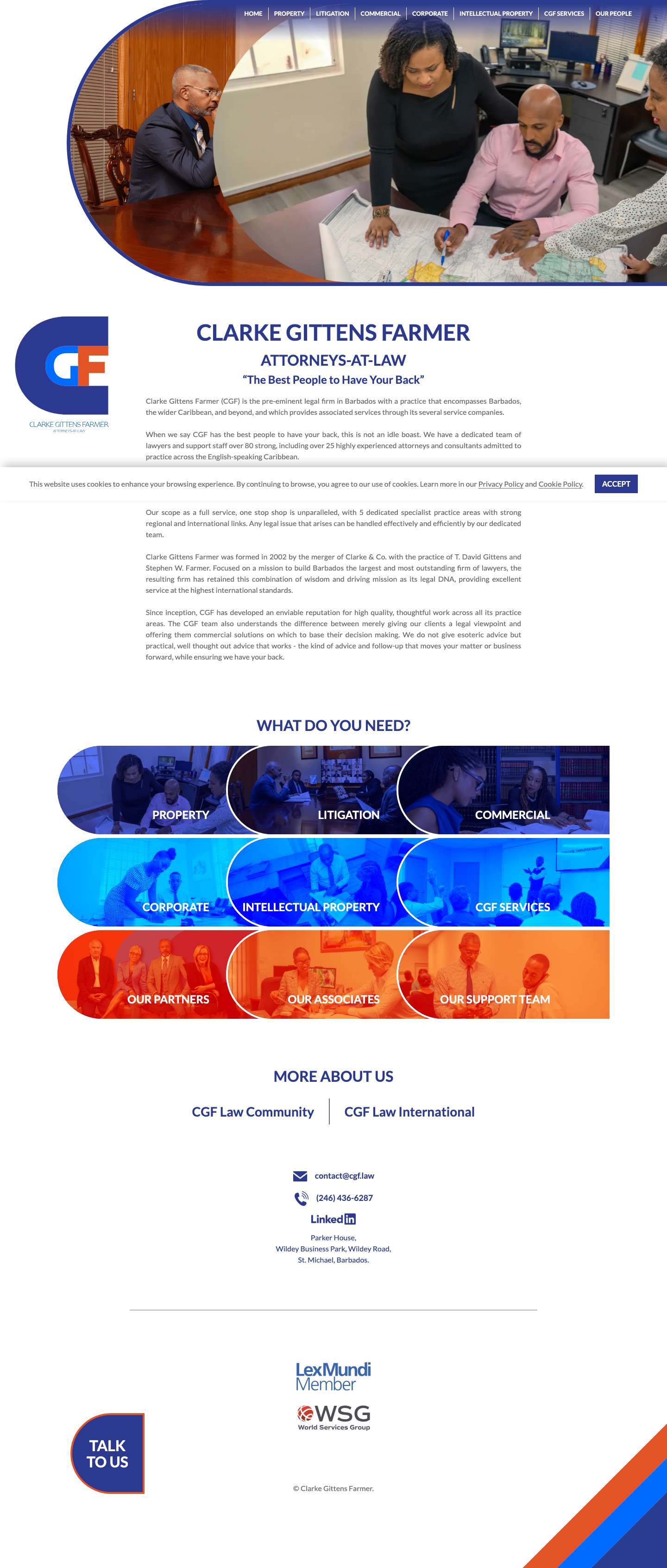 Home - CGF.law - Full Screenshot